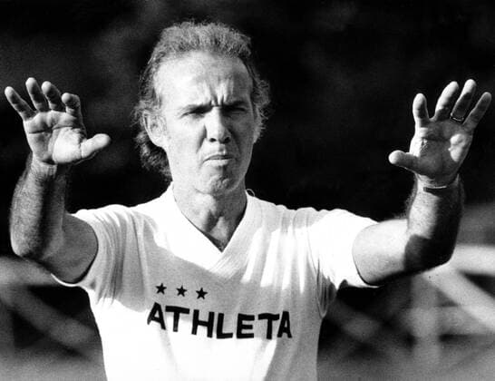 Trainer Mario Zagallo (Brasilien)