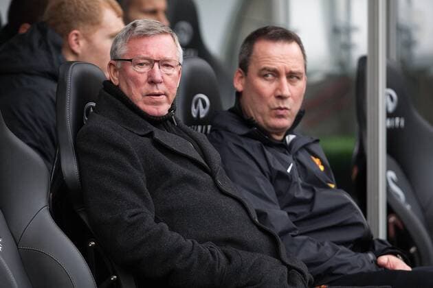 Football - 2012 2013 Premier League - Swansea vs. Manchester United Alex Ferguson, manager of Manchester United at the Liberty Stadium 
