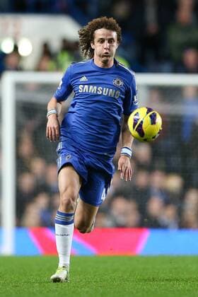 Football - 2012 2013 Premier League - Chelsea vs. Aston Villa Chelsea s David Luiz at Stamford Bridge, London 