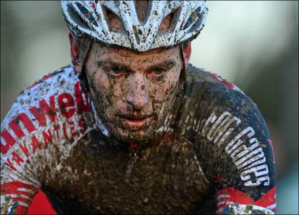 Kevin Pauwels of Sunweb Napoleon Games CYCLO CROSS : Trophee Banque Bpost - Baal - Belgium - 01 01 2013 Photonews Panoramic 