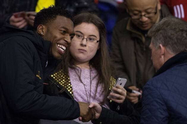 Football - 2012 2013 Premier League - Liverpool vs. Sunderland Liverpool new signing Daniel Sturridge meets the fans at Anfield 