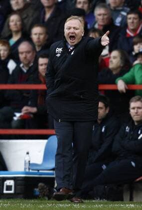 Football- 2012 13 FA Cup-3rd Round-Nottingham Forest vs. Oldham Athletic- Nottingham Forest manager Alex McLeish at The City Ground 