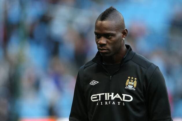 Football - 2012 2013 FA Cup - Third Round: Manchester City vs. Watford FC Manchester City s Mario Balotelli at Etihad Stadium, Manchester 