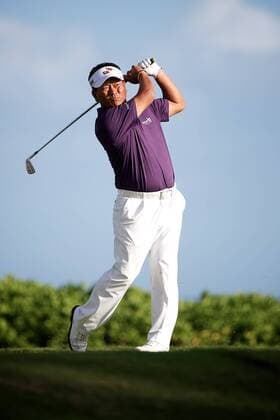 Jan. 10, 2013 - Honolulu, HI, USA - January 10, 2013: K. J. Choi during the first round of the Sony Open at Waialae Country Club in Honolulu, HI. PGA Golf Herren Golf: Sony Open JAN 10 - ZUMAc04