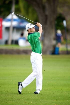 Jan. 10, 2013 - Honolulu, HI, USA - January 10, 2013: Morgan Hoffman during the first round of the Sony Open at Waialae Country Club in Honolulu, HI. PGA Golf Herren Golf: Sony Open JAN 10 - ZUMAc04