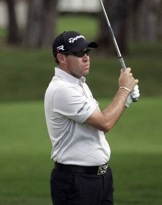 Jan. 10, 2013 - Honolulu, HI, USA - January 10, 2013: Brian Davis during the first round of the Sony Open at Waialae Country Club in Honolulu, HI. PGA Golf Herren Golf: Sony Open JAN 10 - ZUMAc04