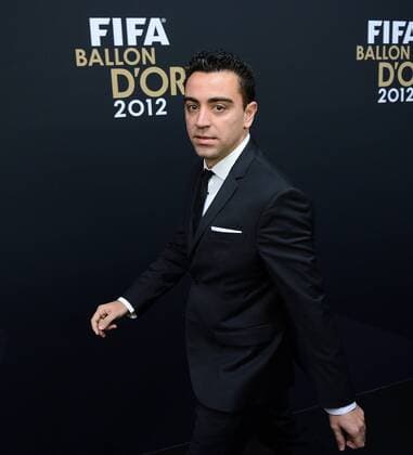 Fussball International FIFA Ballon d Or Weltfussballer 2012 07.01.2013 Xavi Hernandez (Barca) 