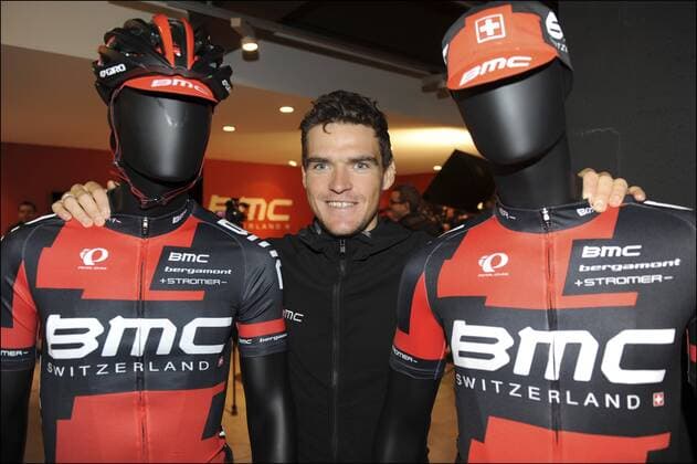 Greg Van Avermaet CYCLISME : BMC Switzerland - Presentation - Nazareth - 13 01 2013 PhotoXnews 