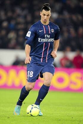 Zlatan Ibrahimovic (PSG) FOOTBALL : PSG vs Ajaccio - L1 - 11 01 2013 JBAutissier Panoramic 
