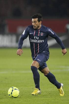 (PSG) vs (Ajaccio) - Ezequiel Ivan Lavezzi FOOTBALL : PSG vs Ajaccio - L1 - 11 01 2013 MichaelBaucher Panoramic 