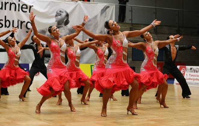 12.01.2013 Tanzen, Latein Bundesliga in Ludwigsburg (Rundsporthalle) mit 1. TC Ludwigsburg