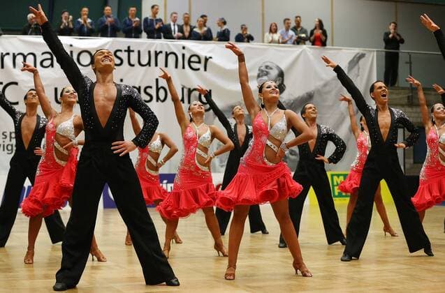 12.01.2013 Tanzen, Latein Bundesliga in Ludwigsburg (Rundsporthalle) mit 1. TC Ludwigsburg