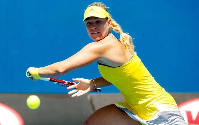 TENNIS - WTA, Australian Open 2012 MELBOURNE,AUSTRALIEN,16.JAN.13 - TENNIS - WTA Tennis Damen Tour, Grand Slam, Australian Open. Bild zeigt Angelique Kerber (GER). 