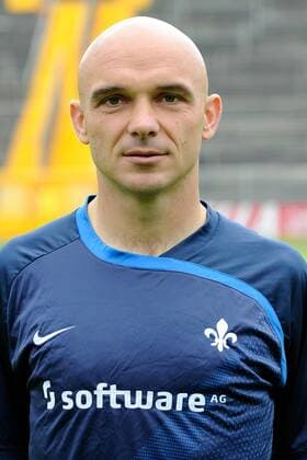14.07.2009, Regionalliga Sued, SV Darmstadt 98 Team und Portraitphotos v.l. Trainer Zivojin Juskic
