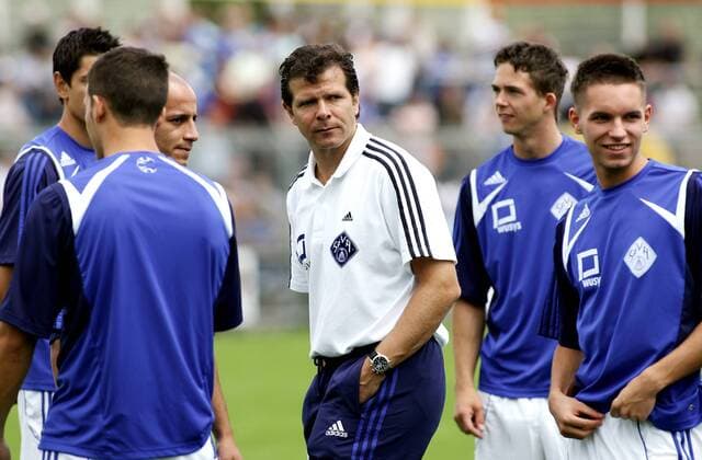 07.07.2007, Testspiel, Viktoria Aschaffenburg - FC Schalke 04 Trainer Andreas Möller (A burg)