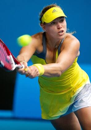 TENNIS - WTA, Australian Open 2012 MELBOURNE,AUSTRALIEN,18.JAN.13 - TENNIS - WTA Tennis Damen Tour, Grand Slam, Australian Open. Bild zeigt Angelique Kerber (GER). 