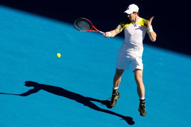 TENNIS - ATP, Australian Open 2012 MELBOURNE,AUSTRALIEN,19.JAN.13 - TENNIS - ATP Tennis Herren World Tour, Grand Slam, Australian Open. Bild zeigt Andy Murray (GBR). 