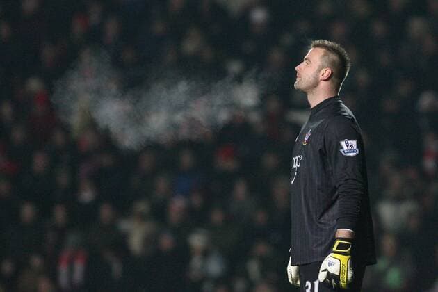 Football - 2012 2013 Premier League - FC Southampton vs FC Everton - Southampton s Artur Boruc 