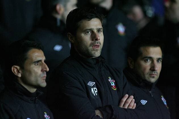 Football - 2012 2013 Premier League - FC Southampton vs FC Everton - Southampton Manager Mauricio Pochettino 