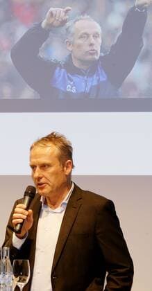 Stuttgart, GER, Verleihung Trainerpreis Baden-Württemberg 2012 , Christian Streich