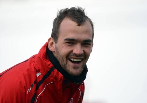 24.01.2013, xjhx, 1.Bundesliga, Eintracht Frankfurt Training, v.l. Erwin Hoffer (Eintracht Frankfurt)