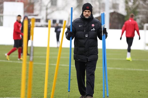 THOMAS TUCHEL TRAINING MAINZ 05 MAINZ