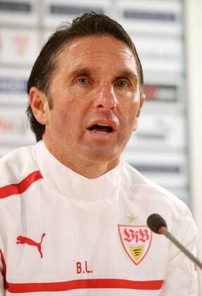 25.01.2013, Stuttgart, Fußball 1. Bundesliga Saison 2012 - 2013 VfB Stuttgart, Pressekonferenz des VfB Stuttgart^, Trainer Bruno Labbadia