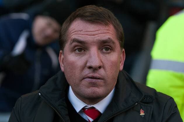 Football - 2012 2013 FA Cup Fourth Round - Oldham Athletic vs. Liverpool Manager of Liverpool, Brendan Rodgers at Boundary Park 