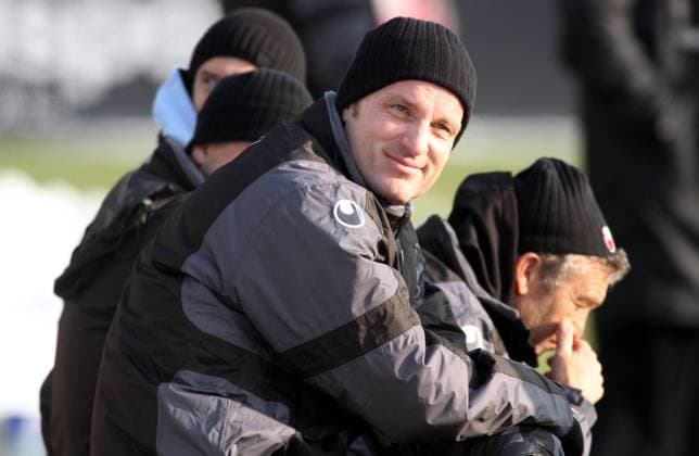 Co-Trainer Markus Schroth (1860) Fussball Testspiel 24.01.2013 TSV 1860 München - VfR Aalen
