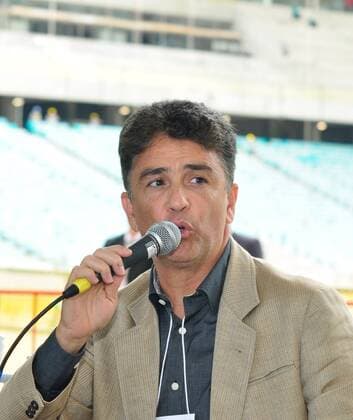 Bebeto Besichtigung der Arena Fonte Nova in Salvador. Spielort der WM 2014 in Brasilien. Salvador BA, Brasil 29 01 2013. x(2113)xMauroxAkinxNassorx xFotoax  (14005)