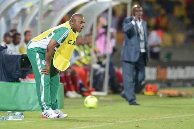 2013 Orange AFCON: Ethiopia v Nigeria RUSTENBURG, SOUTH AFRICA - JANUARY 29,Head coach Stephen Keshi of Nigeria during the 2013 African Cup of Nations match between Ethiopia and Nigeria at Royal Bafokeng Stadium on January 29, 2013 in Rustenburg, South Africa Gallo1020049