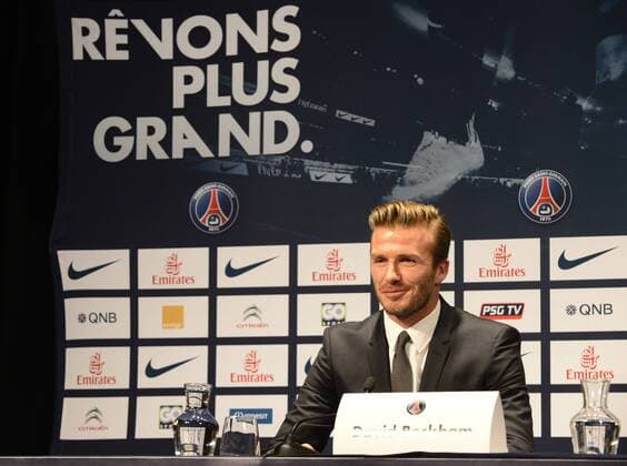 David Beckham ( PSG ) - PSG Paris St Germain - Paris - 31 01 2013 FedericoPestellini 