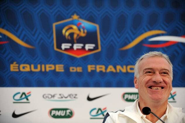 Didier Deschamps (Coach France) PK Nationalteam Frankreich - 04 02 2013 NxLeGouicxFEPxPanoramic 