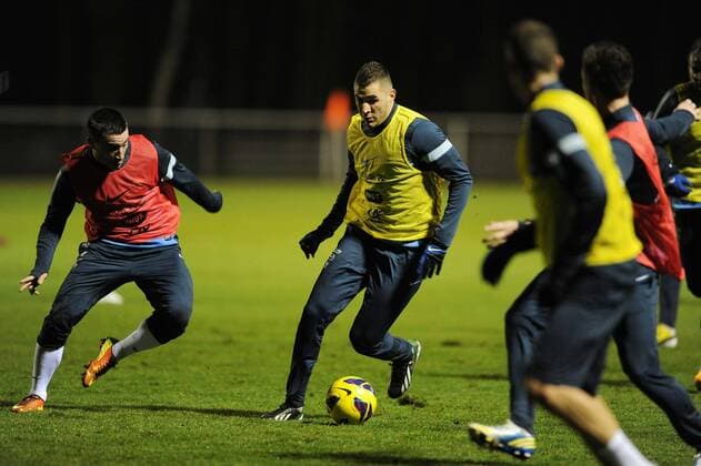 Romain Alessandrini - Karim Benzema Training Nationalteam Frankreich NLeGouicxFEPxPanoramic 
