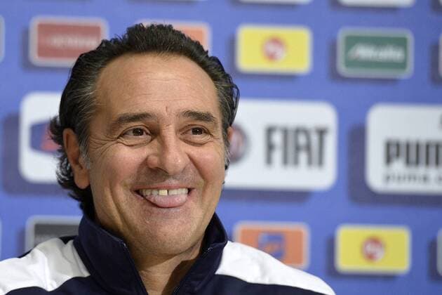 Cesare Prandelli.05 02 2013 Coverciano. Pressekonferenz Fussball-Nationammannschaft Italien. . alfredoxfalcone