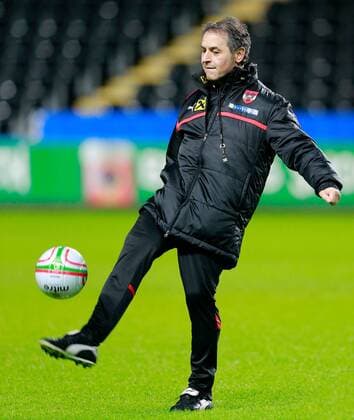 SWANSEA, WALES, 05.FEB.13 - FUSSBALL - ÖFB Länderspiel, Österreich, Freundschaftsspiel, Vorberichte, Abschlusstraining Nationalteam AUT. Bild zeigt Teamchef Marcel Koller (AUT). 