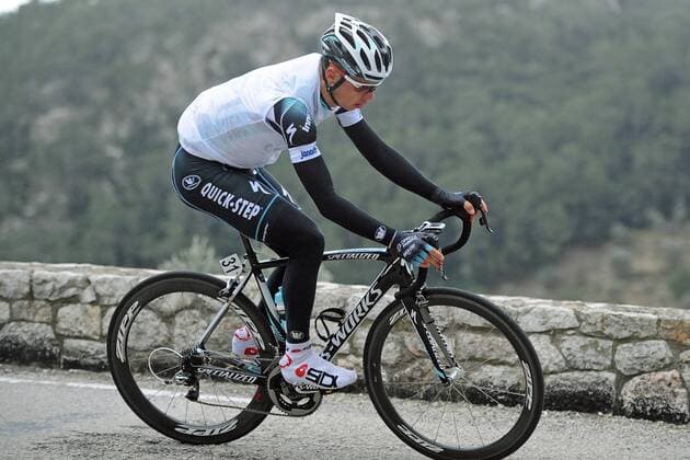 Tony MARTIN ( GER Omega Pharma - Quick Step ) auf der Abfahrt vom Coll de Soller - Aktion - quer - Event: Mallorca Rundfahrt - Mallorca Challenge - Iberostar Challenge Ciclista Mallorca 2013 - Trofeo Alcudia - Playa de Muro Location: Mallorca - Spanien - Europa - Datum: 06.02.2013