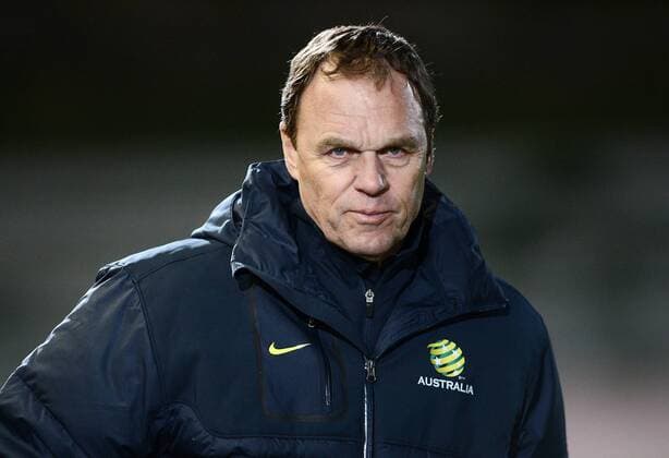 FUSSBALL INTERNATIONAL Testspiel Rumaenien - Australien 07.02.2013 Trainer Australien Holger OSIECK (GER) 