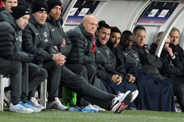 Zlatan Ibrahimovic (PSG) FOOTBALL : PSG vs Bastia - Ligue 1 - 08 02 2013 N.LeGouic FEP Panoramic 