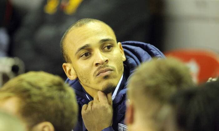 Peter Odemwingie of West Bromwich Albion - Barclays Premier League - Liverpool FC vs West Bromwich Albion - Anfield - Liverpool 11 2 2013 EDITORIAL USE ONLY. No use with unauthorised audio, video, data, fixture lists, club league logos or live services. Online in-match use limited to 120 images, no video emulation. No use in betting, games or single club league player publications.
