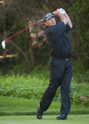February 14, 2013: Brandt Jobe competes in the first round of the PGA Golf Herren Northern Trust Open held at Riviera Golf Course in Pacific Palisades, California. GOLF: FEB 14 PGA Golf Herren - Northern Trust Open - Round 01 Icon021413014 EDITORIAL USE ONLY