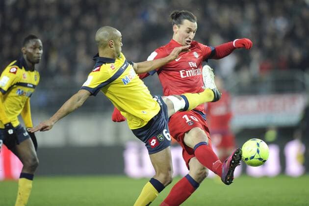 IBRAHIMOVIC ZLATAN (PSG) FOOTBALL : FC Sochaux vs Paris St. Germain (PSG)- Ligue 1 - Championnat de France 2012 2013 - 17 02 2013 - GRamon 