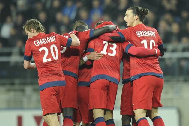 JOIE DE PSG FOOTBALL : FC Sochaux vs Paris St. Germain (PSG)- Ligue 1 - Championnat de France 2012 2013 - 17 02 2013 - GRamon 