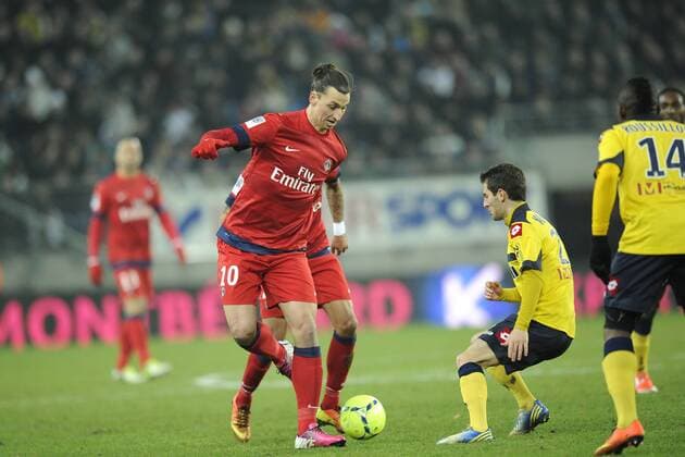 ZLATAN IBRAHIMOVIC (PSG) FOOTBALL : FC Sochaux vs Paris St. Germain (PSG) - Ligue 1 - Championnat de France 2012 2013 - 17 02 2013 - GRamon 