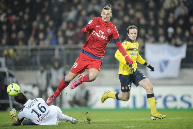 ZLATAN IBRAHIMOVIC (PSG) FOOTBALL : FC Sochaux vs Paris St. Germain (PSG) - Ligue 1 - Championnat de France 2012 2013 - 17 02 2013 - GRamon 