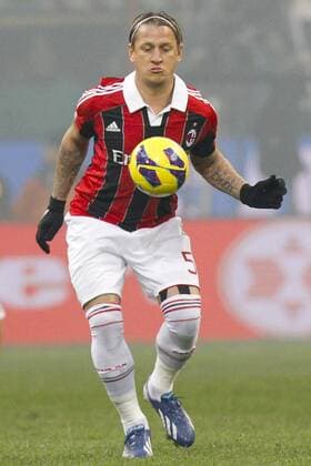 Philippe Mexes Milan, Milano 24 2 2013 Stadio S.Siro Football Calcio 2012 2013 Serie A Inter Vs Milan MarcoxBertorello