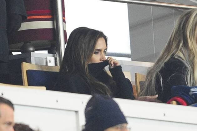 Victoria Beckham, Gattin von David Beckham (Paris Saint Germain PSG) - L1 - 24 02 2013 JBAutissierxPanoramic - 