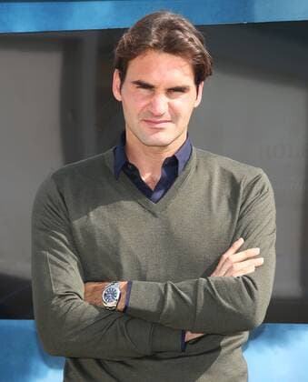 Dubai Tennis Championships 2013, ATP Tennis Herren Tennis Turnier,International Series,Dubai Tennis Stadium, U.A.E., Roger Federer (SUI), Halbkoerper,Hochformat,Portrait,privat,