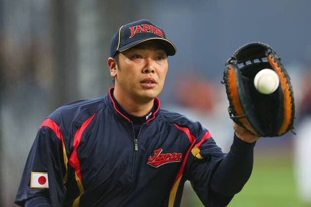 Shinnosuke Abe (JPN), February 26, 2013 - WBC : 2013 World Baseball Classic, Exhibithion Game match between Japan 0-1 Hanshin Tigers at Kyocera Dome, Osaka, Japan.  ( jyfa080761)