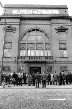 Ibrox Park, Heimspielstätte der Glasgow Rangers